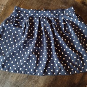 Aeropostale I Polka Dot Mini Skirt